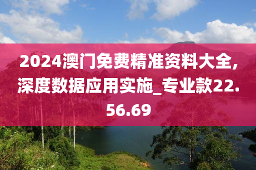 2024澳门免费精准资料大全,深度数据应用实施_专业款22.56.69